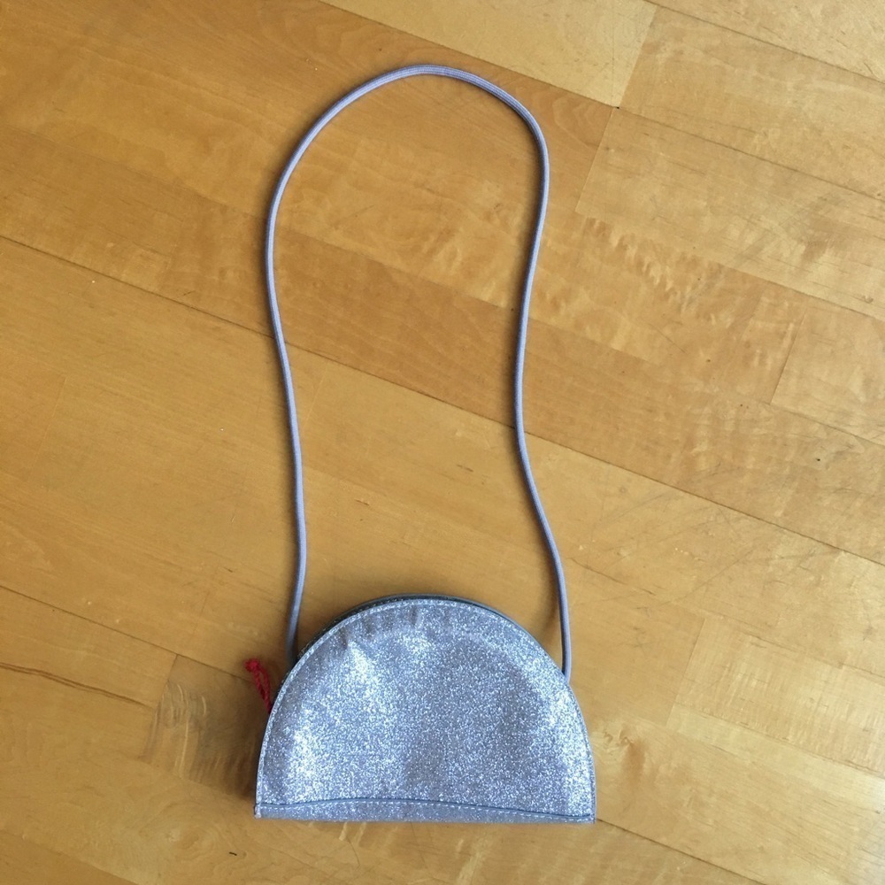 Silver Glitter Rainbow Zip Purse - Picture 7 of 14